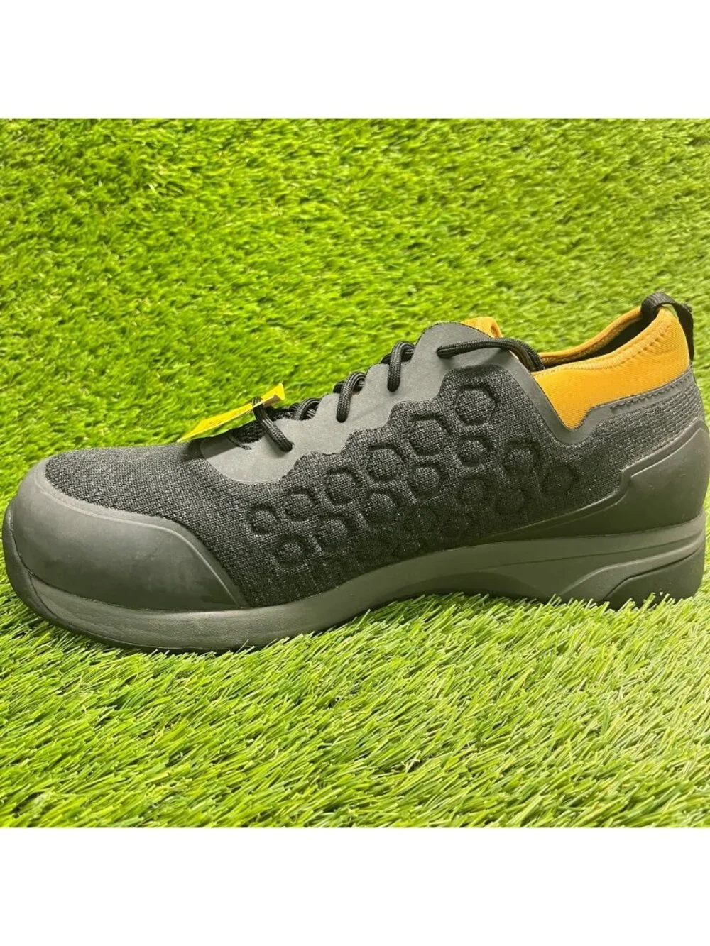 Carhartt Force Mens Size 10 Black Nano Composite Toe Lace Up Safety Work Shoes